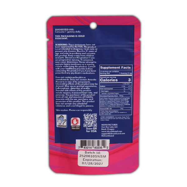 Strawmelon Shrumfuzed Miniz 3200mg 10pk - sold by Green Treez Company