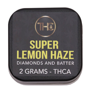 Super Lemon Haze Diamonds and Batter THCa 2g - sold by Green Treez Company
