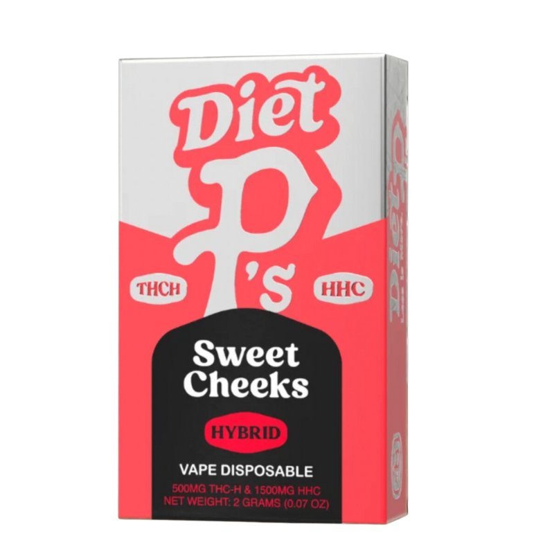 Diet P's Sweet Cheeks Disposable | 2 gram | THCh HHC Green Treez Company Diet P's Sweet Cheeks Disposable | 2 gram | THCh HHC Green Treez Company