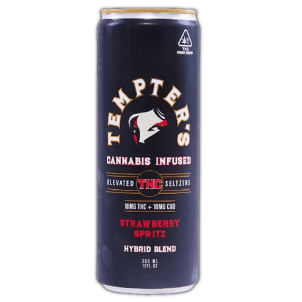 Tempter's 10mg THC & CBD Sparkling Drinks - sold by Green Treez Company