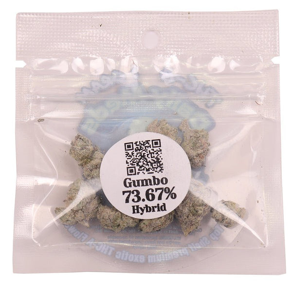 THCa Kiefed Flower Exotics 1g - sold by Green Treez Company