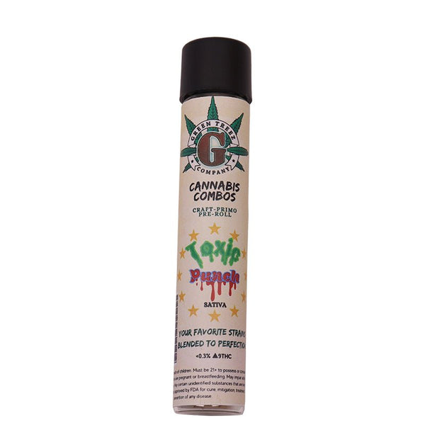 Toxic Punch Craft Primo Preroll THCa - sold by Green Treez Company