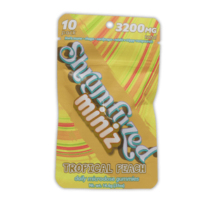 Tropical Peach Shrumfuzed Miniz 3200mg 10pk - sold by Green Treez Company