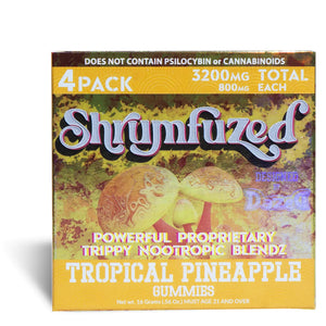 Tropical Pineapple Shrumfuzed Mushroom Gummies 3200mg - sold by Green Treez Company