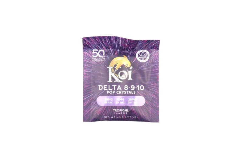Koi CBD Tropical Pop Rocks | 50mg | THC Delta 9 Delta 10 Delta 8 Green Treez Company Koi CBD Tropical Pop Rocks | 50mg | THC Delta 9 Delta 10 Delta 8 Green Treez Company