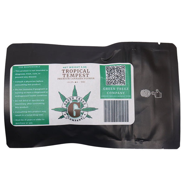 Tropical Tempest Flower 3.5g Premium - sold by Green Treez Company