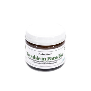 Trouble in Paradise Cooling Pain Cream CBD 1000mg - sold by Green Treez Company