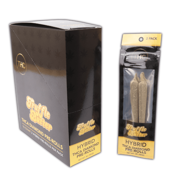 Truffle Butter THCa Diamond Prerolls 2x 1g - sold by Green Treez Company