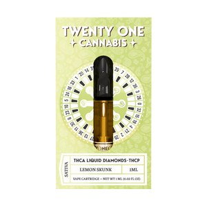 Twenty One Liquid Diamonds THCa THCp Cartridge 1g - All Strains - sold by Green Treez Company