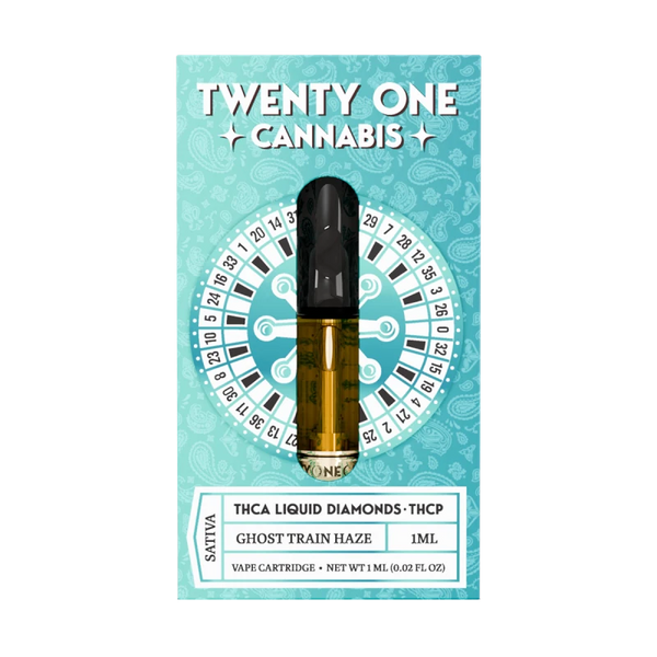 Twenty One Liquid Diamonds THCa THCp Cartridge 1g - All Strains - sold by Green Treez Company