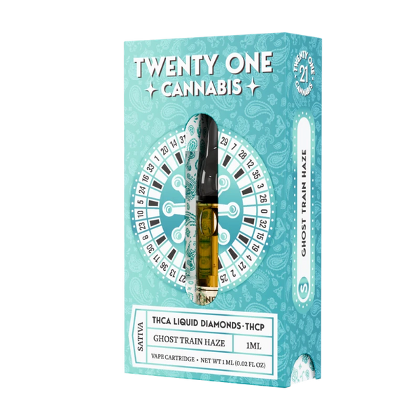 Twenty One Liquid Diamonds THCa THCp Cartridge 1g - All Strains - sold by Green Treez Company