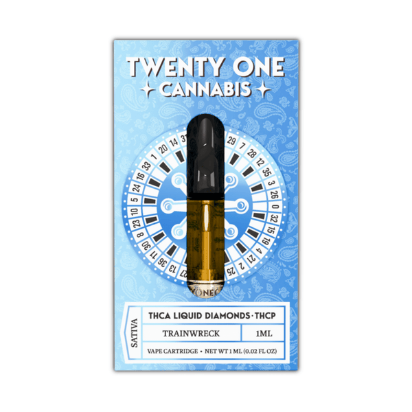 Twenty One Liquid Diamonds THCa THCp Cartridge 1g - All Strains - sold by Green Treez Company