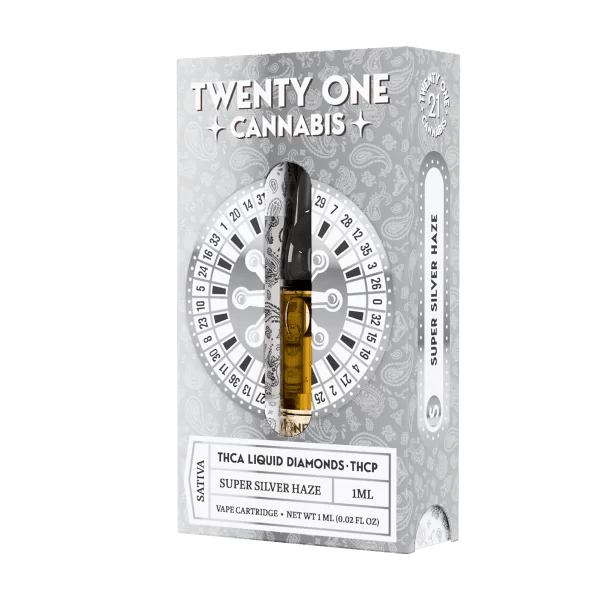 Twenty One Liquid Diamonds THCa THCp Cartridge 1g - All Strains - sold by Green Treez Company