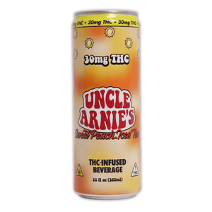 Uncle Arnie's Sweet Peach Tea 30mg THC Beverage - sold by Green Treez Company