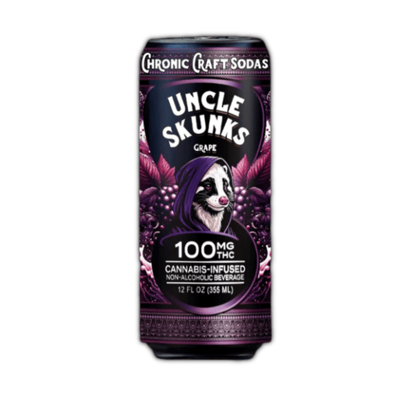 Uncle Skunks Soda 100mg Delta 9 THC - sold by Green Treez Company