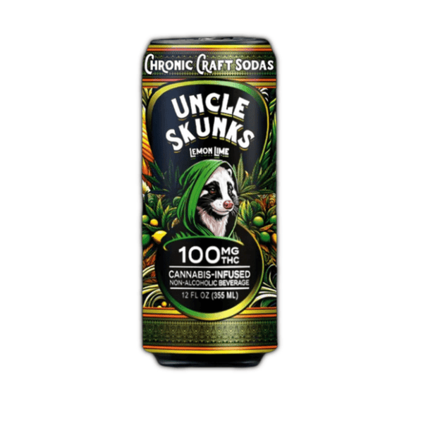 Uncle Skunks Soda 100mg Delta 9 THC - sold by Green Treez Company
