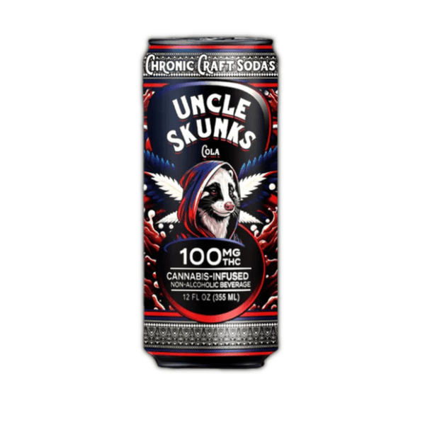 Uncle Skunks Soda 100mg Delta 9 THC - sold by Green Treez Company