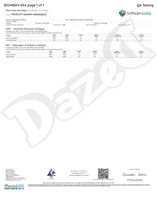 Wacky Watermelon Trippy Shrum Gummies 500mg THC CBD Mushrooms - sold by Green Treez Company