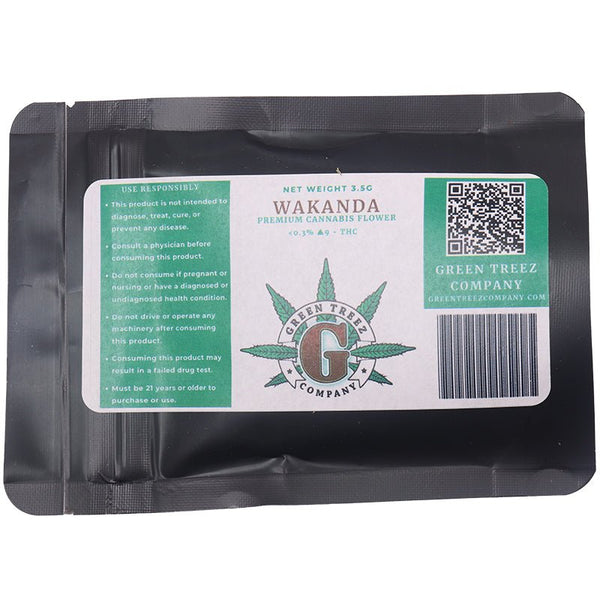 Wakanda Flower 3.5g THCa - sold by Green Treez Company