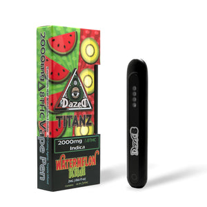 Watermelon Kiwi Titanz Disposable Delta 8 THC 2g - sold by Green Treez Company