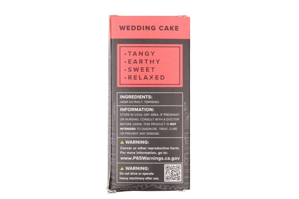 Wedding Cake Disposable Delta 8 THC 1g - sold by Green Treez Company