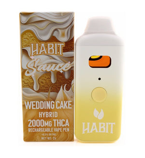 Wedding Cake Live Resin Disposable 2g THCa - sold by Green Treez Company