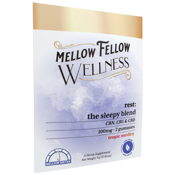 Wellness Blend Gummies for Energy, Sleep, Focus, and Mood - sold by Green Treez Company