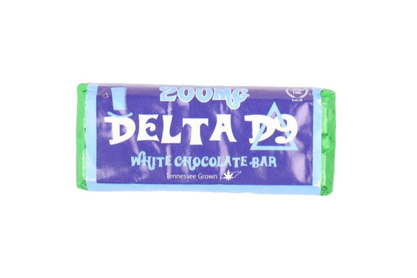 White Chocolate Bar Delta 9 THC 200mg - sold by Green Treez Company