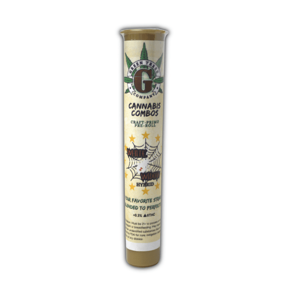 White Widow Craft Primo Preroll 1.5g THCa - sold by Green Treez Company