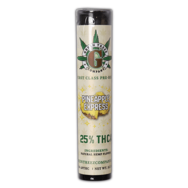 Wholesale Pineapple Express .5g Preroll THCa First Class - sold by Green Treez Company