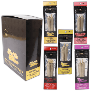Wholesale THCa Diamond Prerolls 2x 1g Box of 10 - All Strains - sold by Green Treez Company