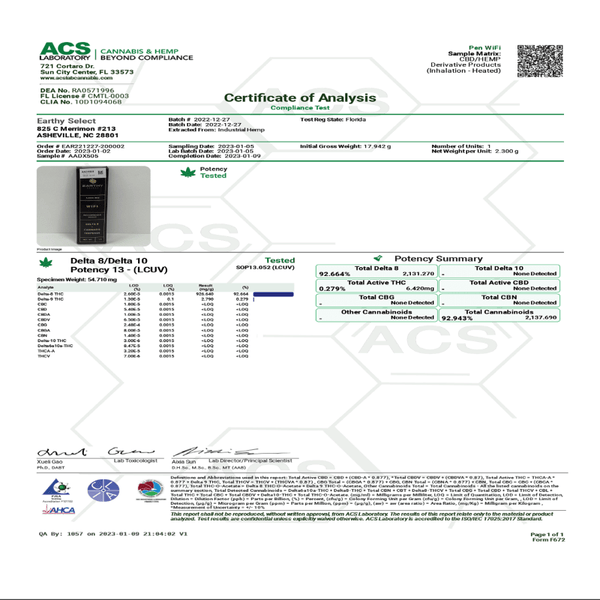 WiFi Disposable Delta 8 THC 1g - sold by Green Treez Company