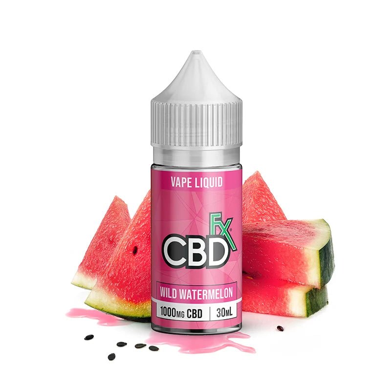 CBDfx Vape Juice Wild Watermelon | 1000mg | Broad Spectrum CBD Green Treez Company CBDfx Vape Juice Wild Watermelon | 1000mg | Broad Spectrum CBD Green Treez Company