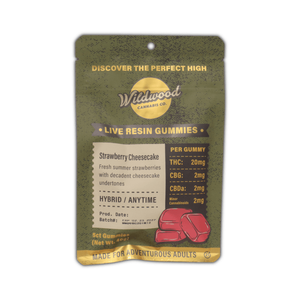 Wildwood Live Resin 5ct Gummies - sold by Green Treez Company