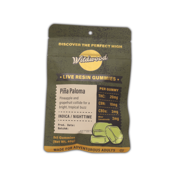 Wildwood Live Resin 5ct Gummies - sold by Green Treez Company