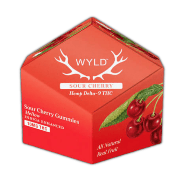 Wyld Sour Cherry THC - sold by Green Treez Company