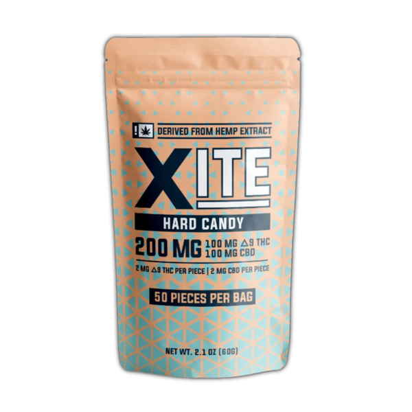 Xite Hard Lozenges 2mgTHC+2mgCBD