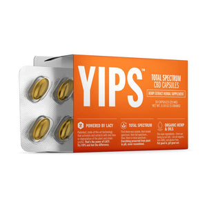 YIPS Capsules Total Spectrum CBD 250mg - sold by Green Treez Company