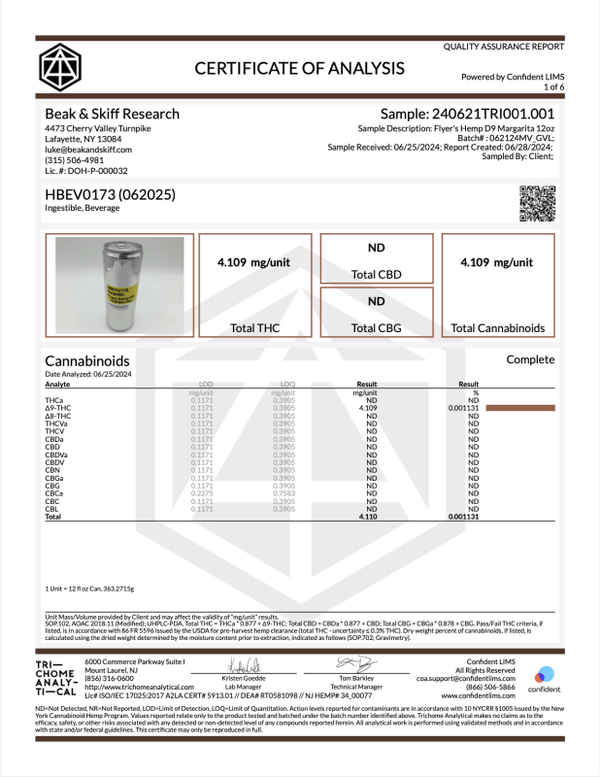 Yuzu Orange Chili Sparkling Margarita 5mg THC - sold by Green Treez Company