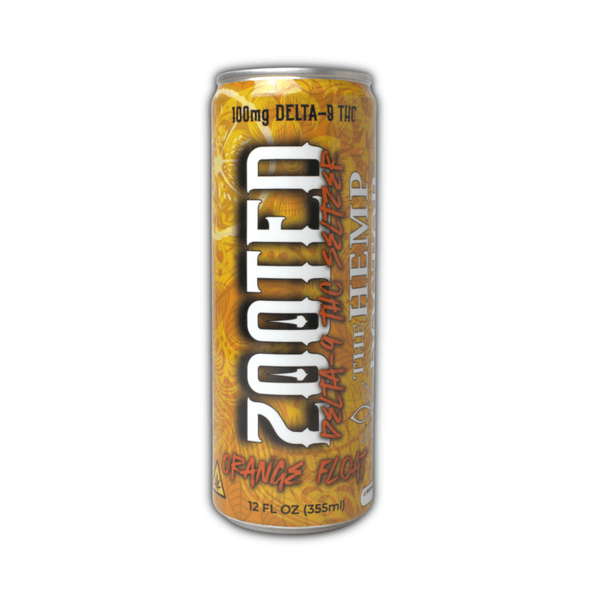 Zooted 100mg D9 seltzer - sold by Green Treez Company