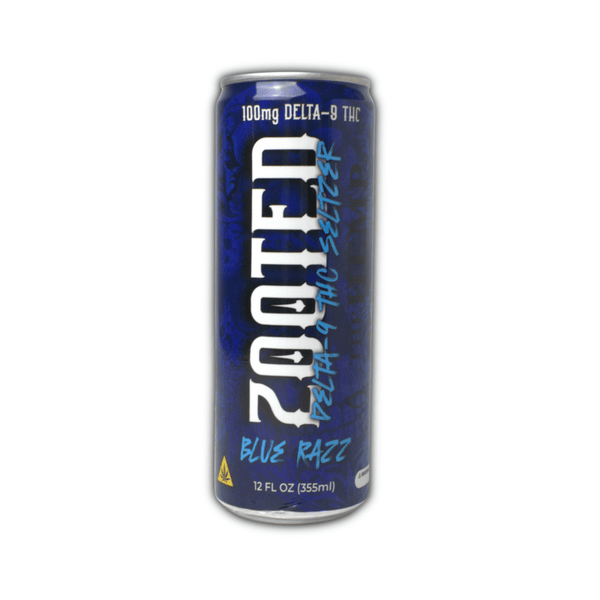 Zooted 100mg D9 seltzer - sold by Green Treez Company